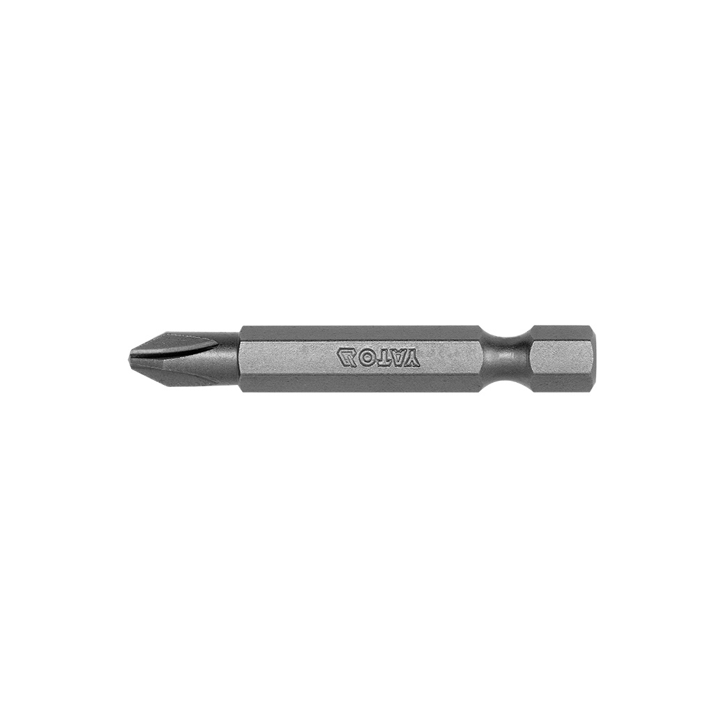 Отверточные биты 1/4"x50 мм ph2 10 шт.