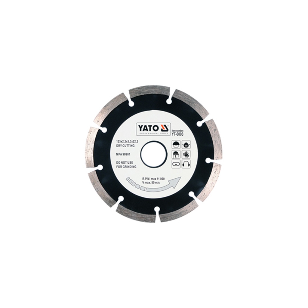 Алмазный диск сегментированный - hs 180mm
