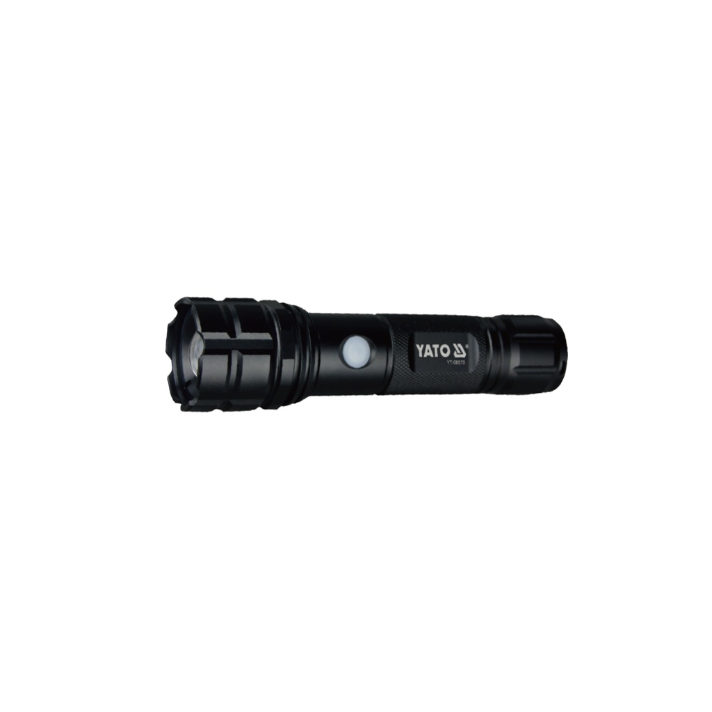 Фонарик аккумуляторный xt-e cree 6w usb, 150x27mm
