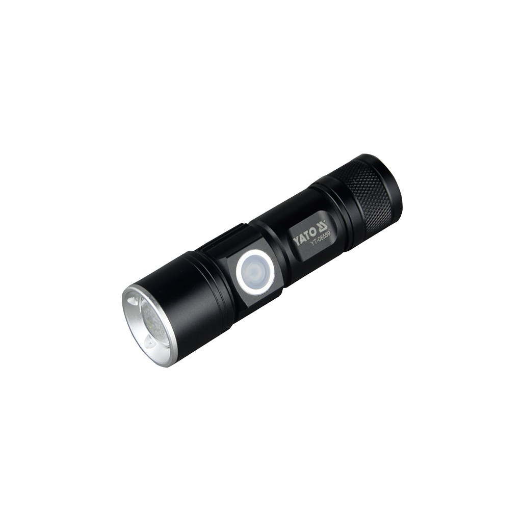 Фонарик аккумуляторный xt-e cree 5w usb, 94x27mm