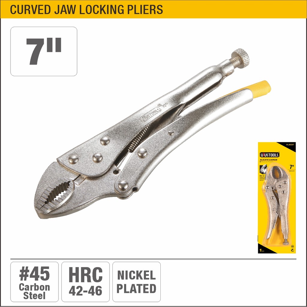 Curved Jaw Locking ТИСКИ, ЗАЖИМЫ, ПЛОСКОГУБЦЫ