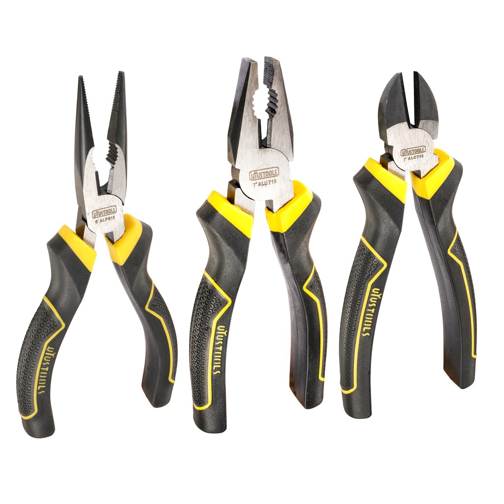 3Pcs ТИСКИ, ЗАЖИМЫ, ПЛОСКОГУБЦЫ set