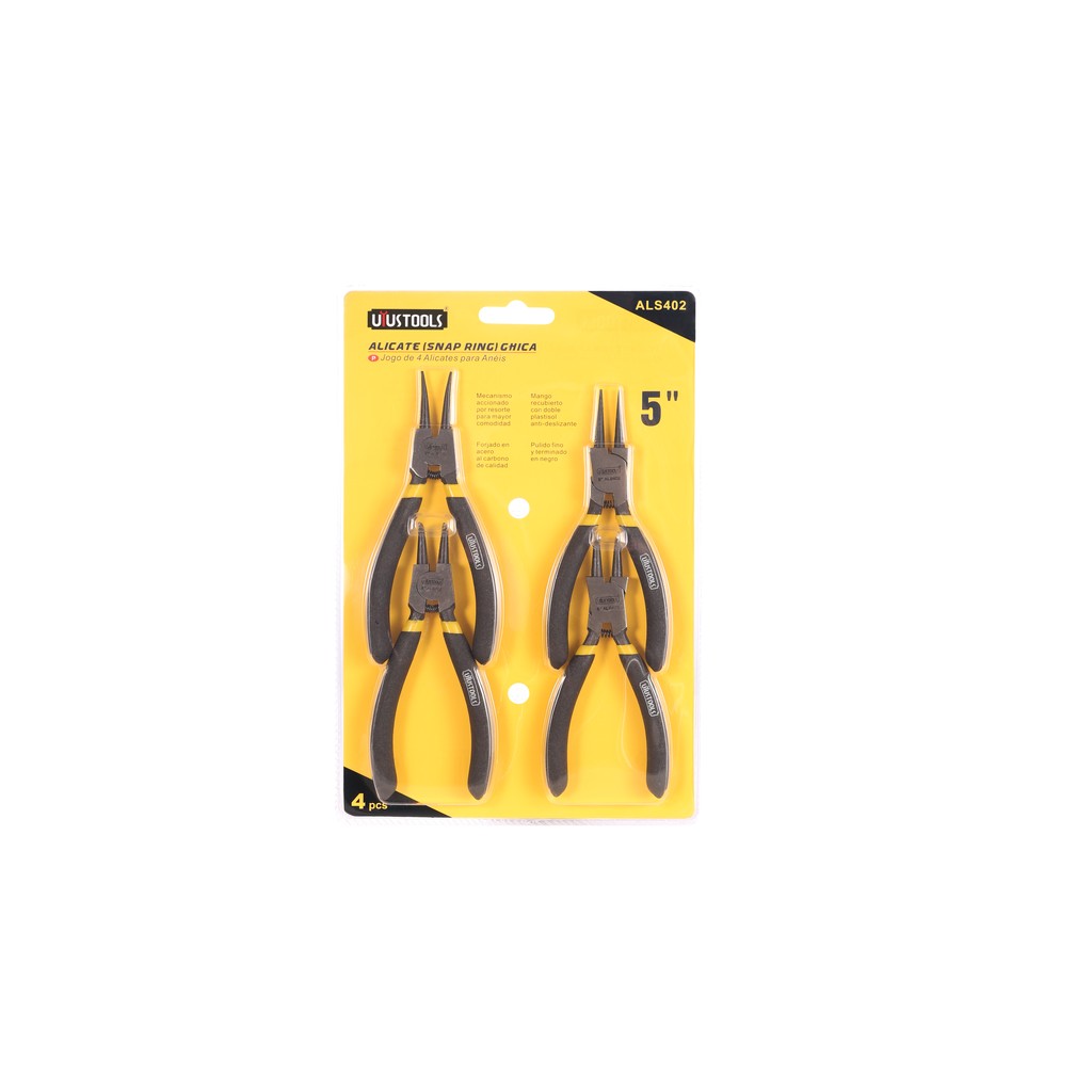 4Pcs circlip ТИСКИ, ЗАЖИМЫ, ПЛОСКОГУБЦЫ set