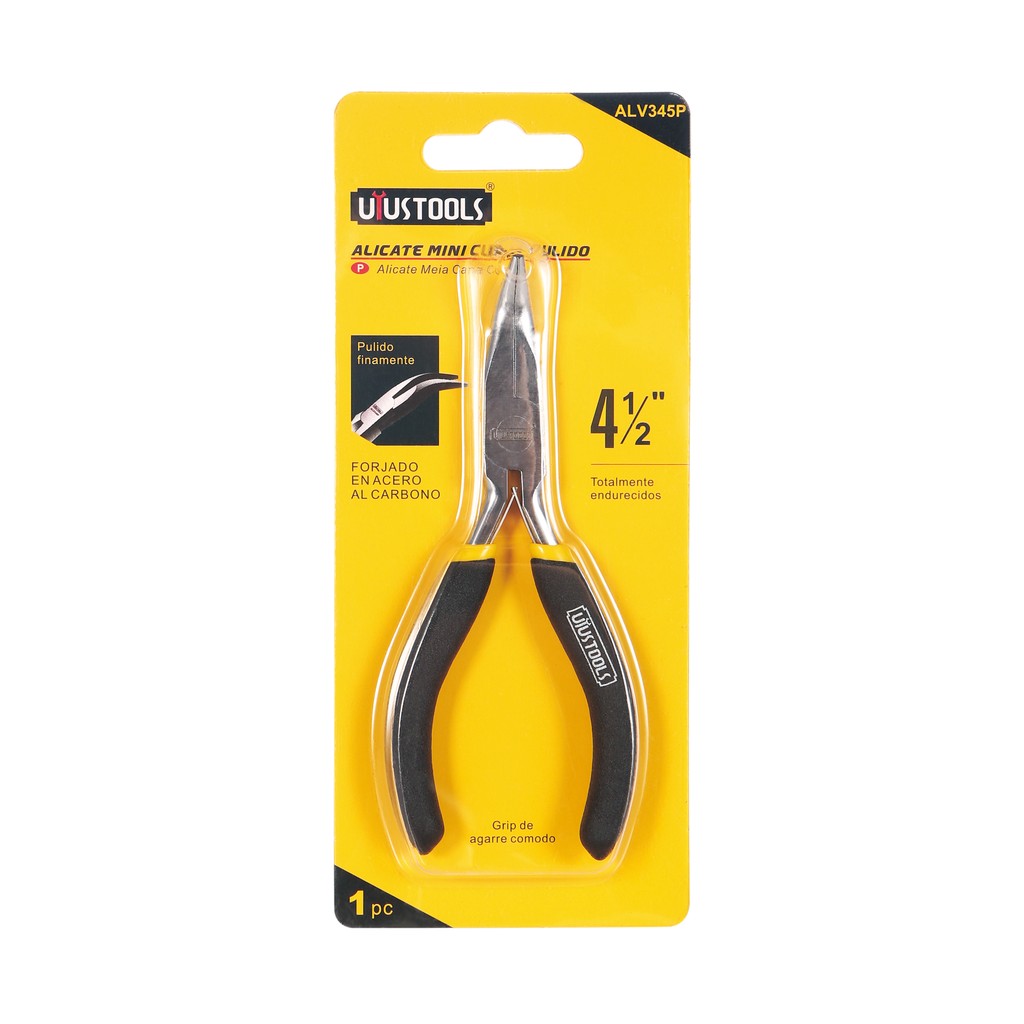 Mini bent nose ТИСКИ, ЗАЖИМЫ, ПЛОСКОГУБЦЫ