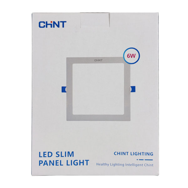 Лампа 6W LED Panel Light Square Recessed 6500K, 120*120*15mm