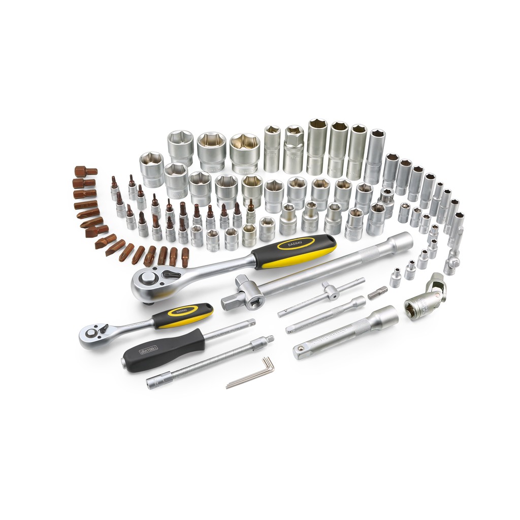 94шт Набор Розеток 1/4" и 1/2"