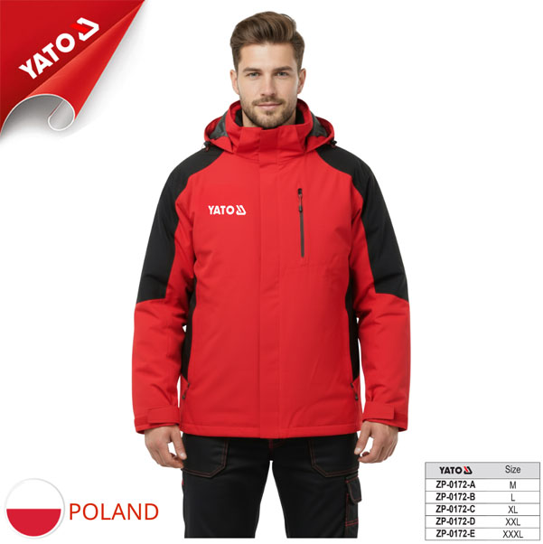 Двойная зимняя ветрозащитная куртка, размер XXL